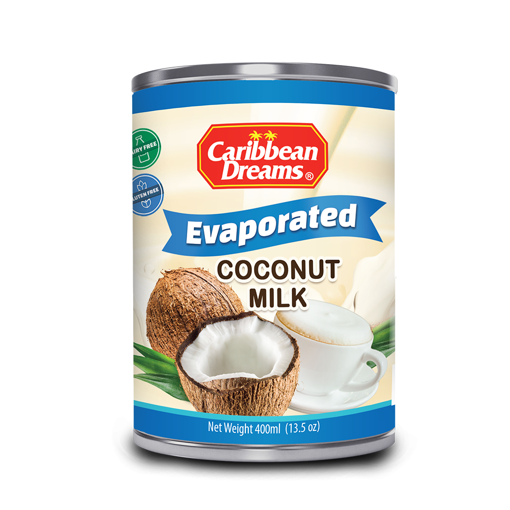 Caribbean Dreams Evaporated Coconut  Milk