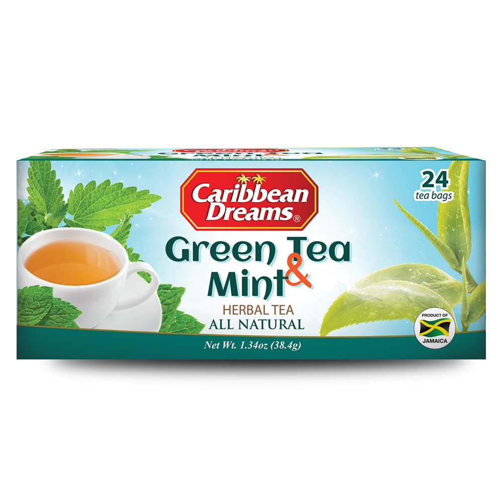Green Tea and Mint Tea